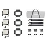 Godox LP600Bi Litemons Panneau lumineux LED bicolore kit 3 lumières Noir