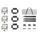 Godox LP600Bi Litemons Bi-color LED Light Panel 3-light kit Black
