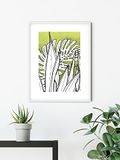 Komar Dried Leaves 30 x 40 cm poster kunstdrukken woonkamer decoratie slaapkamer (zonder lijst)
