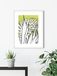 Komar Dried Leaves 30 x 40 cm poster kunstdrukken woonkamer decoratie slaapkamer (zonder lijst)