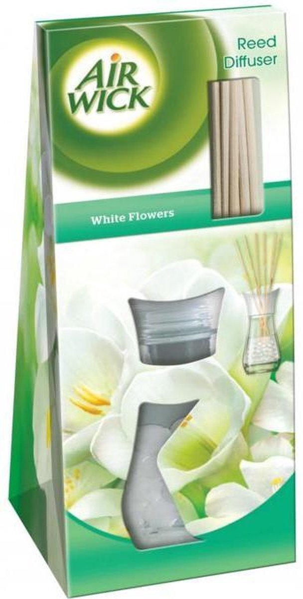 Air Wick Geurstokjes Witte Bloemen 25ml