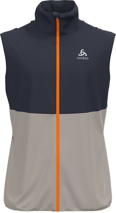 Odlo Vest Zeroweight Warm - Men - Grey - Size S