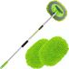 Ayangoods Brosse de lavage télescopique pour voiture - 62 pouces de long - Brosse de nettoyage de voiture perméable à l'eau