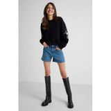 Anytime Medium Blue Denim Shorts