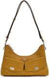 GUESS Blake Convertible Shoulder Bag Topaz Logo mosterdgeel