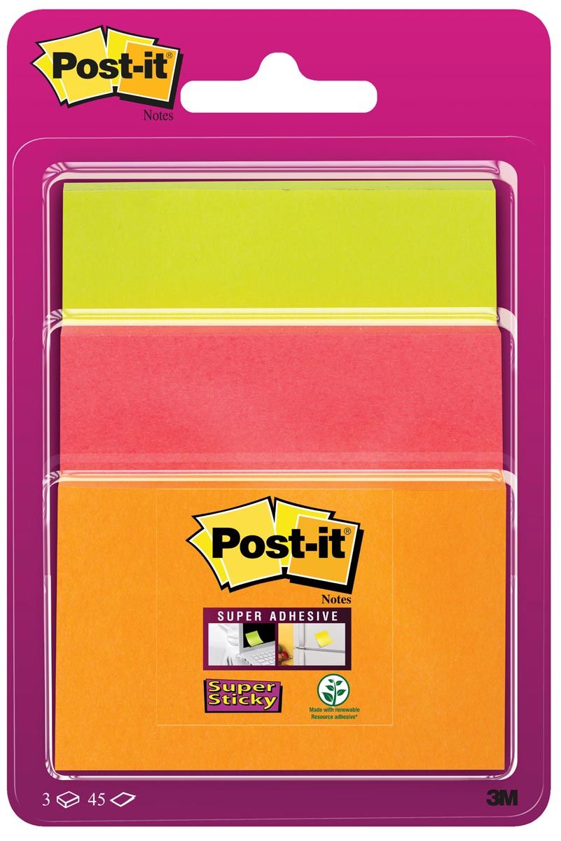 Post-it Super Sticky Notes Blok 47 - 0051141978291