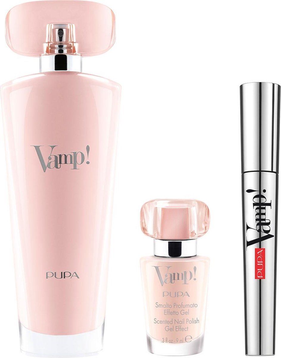 Pupa Milano Vamp! Pink Giftset - Eau De Parfum - 8011607354429