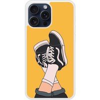 Apple iPhone 15 Sneakers Verstevigd hoesje met sublimatie bedrukking