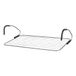 Kipit Droogrek zwart zilver 105 x 3 x 54 cm balkon (4 stuks)