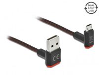 Delock Easy-USB 2.0 Kabel Type A Stekker naar EASY-USB Type Micro-B