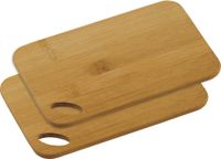 Planche à découper en bambou - 2x - 14 x 22 cm