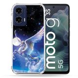 Cokitec Versterkte hoes voor Motorola G35 5G Fantastic Sky Unicorn