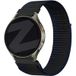 Bandz Amazfit Balance 2 nylon bracelet 'Easy fit' (Noir/Bleu)
