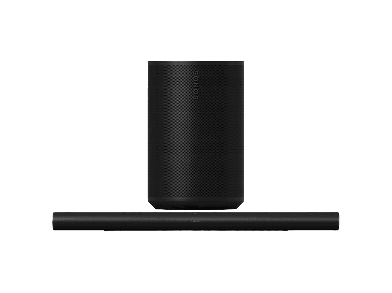 Sonos 2 Era 100 Sl Multiroom-speaker + Arc Ultra Soundbar Zwart Audio Bundle