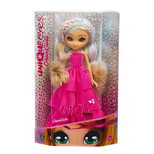 UNIQUE EYES Giochi Preziosi UNIQUE EYES - Gran Galà Rebecca in een elegante jurk voor een gala-avond, met haarband voor jou, voor meisjes vanaf 3 jaar, MYM16200