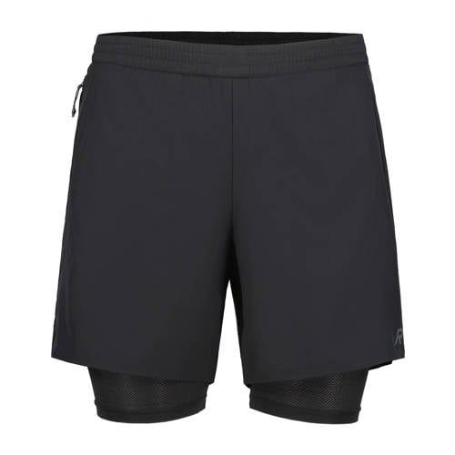 Rukka Hardloopshort Maaninka 2-in-1 Zwart