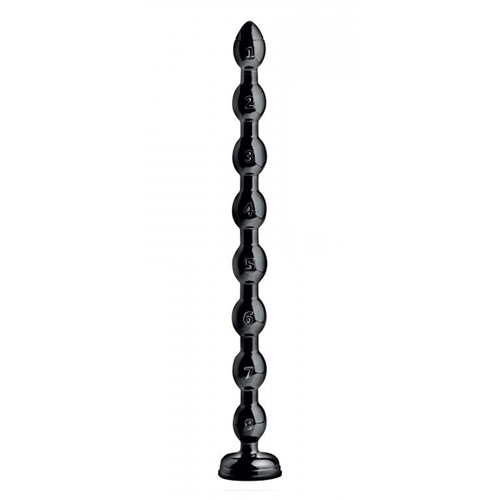 Hosed Beaded Anal Snake Anaaldildo - 19 Inch