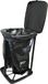 Cao Opvouwbare afvalemmer, 40 liter, volwassenen, uniseks, zwart, 32 x 28 x 49 cm (opengeklapt) -32 x 28 x 8 cm (ingeklapt)