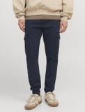 JACK & JONES Paul Lake Cargo loose fit heren cargo broek blauw