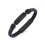 Police Layerlock Lederen band Lederen armband voor heren