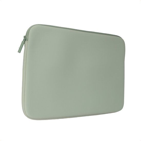Accezz Laptop sleeve - Laptop Hoes geschikt voor 13 / 13.3 / 13.6 / 14 / 14.2 inch - Groen