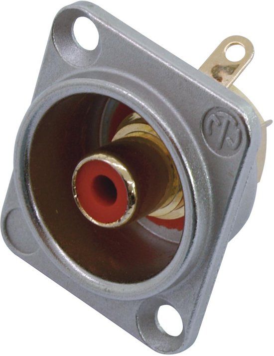 Neutrik RCA mounting socket rd NF2D2