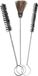 Benson Handige borstelset - 3 delig - 10 mm, 13 mm, 16 mm - Duurzame kunststof haren