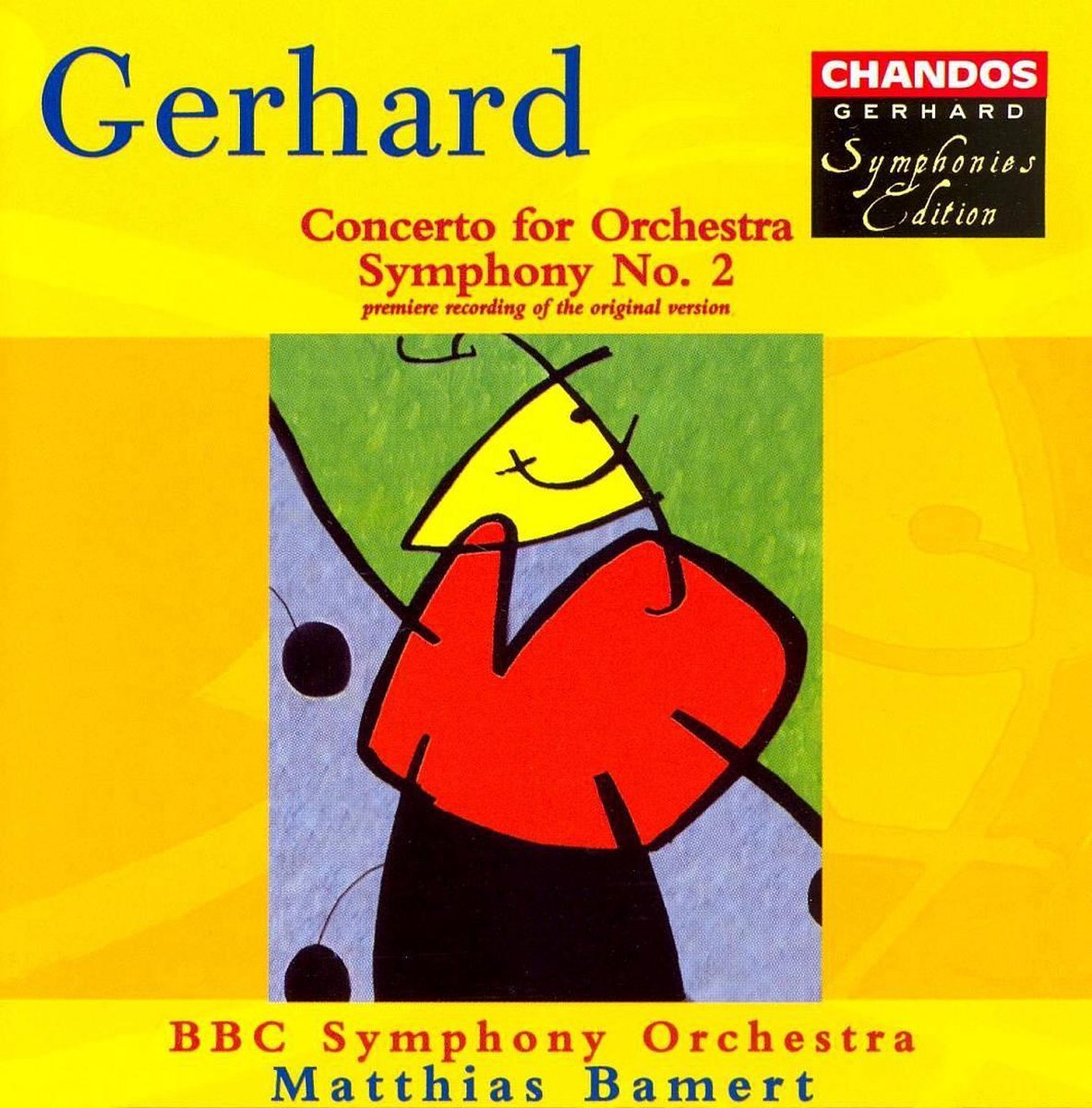 PIAS Nederland Gerhard: Symphony no 2, Concerto for Orchestra / Bamert