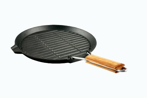 Baumalu - 388069 ronde grill, gietijzer, 25 cm