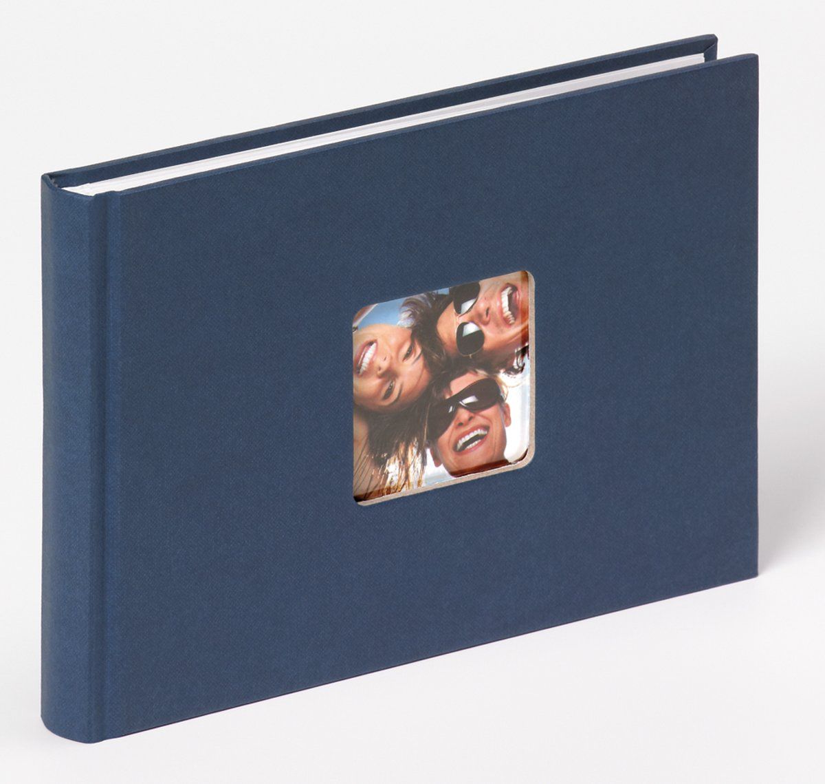Walther Design FA-207-L Fun Fotoalbum - 22 x 16 cm - Blauw - 40 pagina's