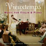 Brilliant Classics Carmelo Andriani - Vieuxtemps: Music For Violin & Piano (CD)