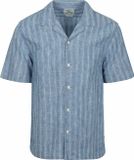Levi's Sunset Camp Hemd Kurze Ärmel Blau Herren L Baumwolle