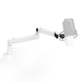 Elgato Wave Mic Arm LP - Compacte high-end microfoonarm, met bureauklem, veelzijdige bevestiging, volledig verstelbaar, ideaal voor podcasts, streamen, gamen, telewerken - Wit