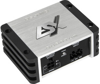 ESX QS-TWO - 2-kanaals mini versterker - 380 Watt