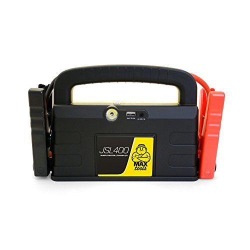 Max Tools JSL400 Lithium jumpstarter 12V 800A