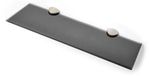 Merkloos Omgoods - Tempered Glass Shelves with Chrome Brackets