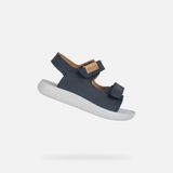GEOX SANDAL LIGHTFLOPPY PEUTER Sandalen - MARINEBLAUW - Maat 23