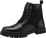Ombre Schoenen - Veters - Effen Zwart 44