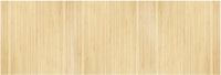 vidaXL - Vloerkleed - rechthoekig - 100x300 cm - bamboe - lichtnaturel