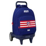 Safta Sac à dos scolaire avec chariot à roulettes Atletico de Madrid