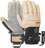 Reusch Marco Odermatt Unisex Beige-Zwart Ski Handschoenen Maat 9,5