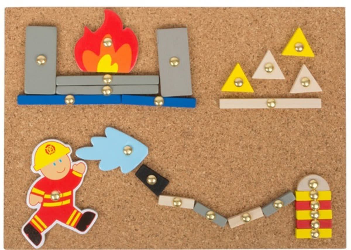 Small foot company Small Foot Hamertje Tik Brandweer 24 Cm