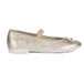 Geox Jr Plie' D Ballerina pour filles, platine, 26 EU