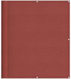 vidaXL Balkonscherm Terracotta 120x800 cm 100% Polyester Oxford