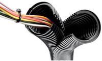 Lapp 61806660/10 SILVYN® SPLIT 37/31,7x41,9 BK Tuyau de protection (gaine ondulée) Noir 31.70 mm 10 m