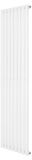 Radiateur design ovale - 1 colonne - 1800x480 mm - blanc