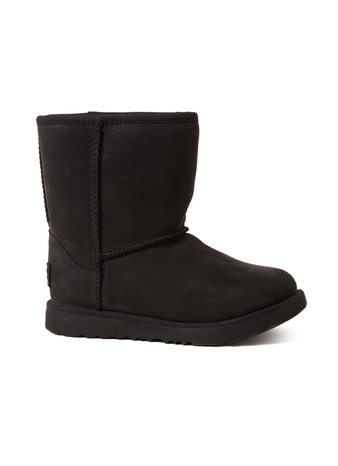 UGG Classic II enkellaarsje van leer