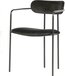 WOOOD Ivy Velvet Dining Chair - Black