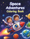 Space Adventures Coloring Book