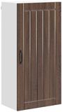 vidaXL Wandkast LUCCA, donkere eikenhoutlook, 50 x 31 x 100 cm, houtvezel
